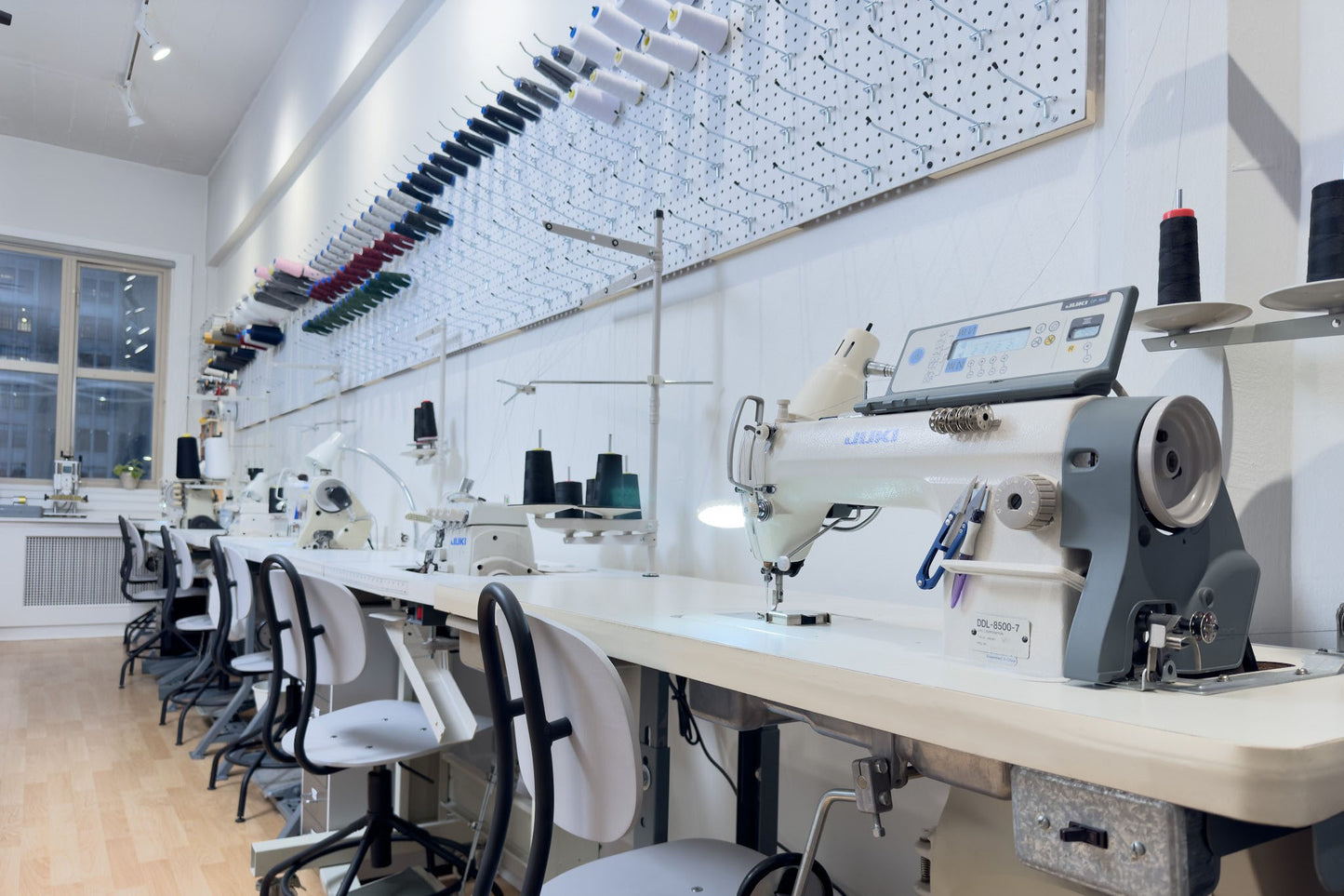 Industrial Sewing Machine Stations